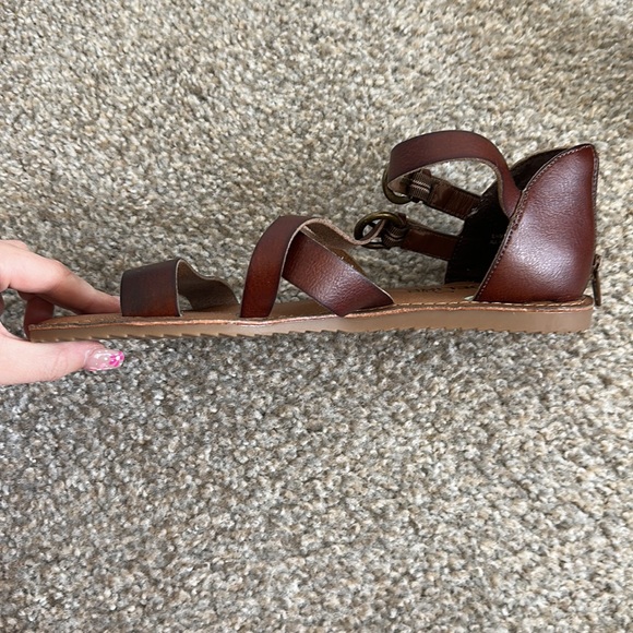 Brown Madeline Girl Sandals - Picture 3 of 7